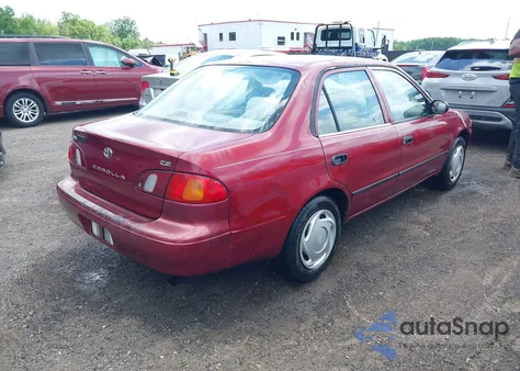 1999 Toyota Corolla Ce from USA, damaged, VIN 2T1BR12E4XC228371